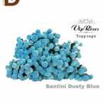 CHRYSANTHEMUM S DUSTY BLUE 55CM / BALYA