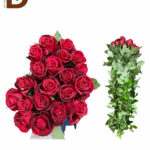 YERLİ KIRMIZI GÜL 70CM / 1 DEMET - 20 ADET